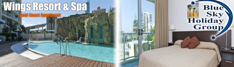 Blue Sky Holidays : Wings Apartments  (Private Apartments) Gold Coast