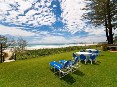 Oceanside Resort Enjoy one of the most pristine beaches in Australia, no roads to cross.