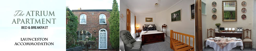 Atrium Apartment Bed & Breakfast Launceston launceston